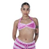 FLUFFY BRA BUBBLEGUM