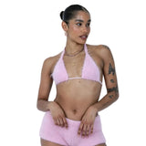 BIKINI FLUFF COTTON CANDY
