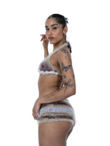 BOOTY SHORTS LATTE