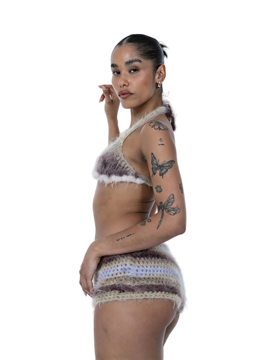 BOOTY SHORTS LATTE